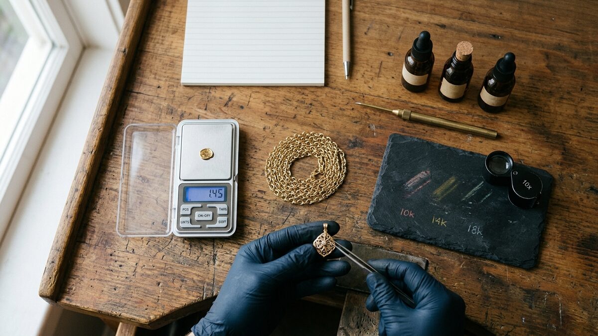 How Gold Buyers Price Unmarked Gold Jewelry